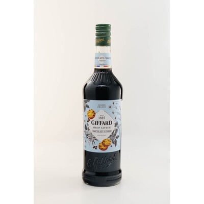 Chocolate Biscuits syrup 1.0 l. Giffard