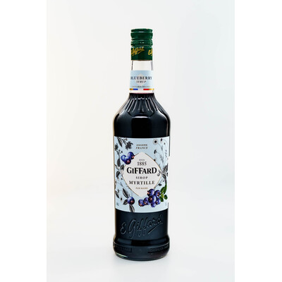 Blueberry syrup 1.0l. Giffard