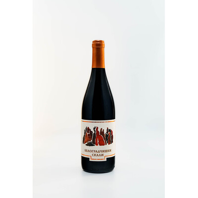 Red wine Belogradchishki skali 0.75l. Magura