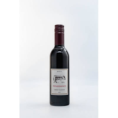Червено вино Каберне Совиньон Ренесанс 2019г. 0,375л. Синтика Сандански