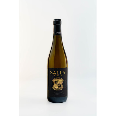 White wine Riesling Barrel Aged 2018. 0.75 l. Salla Estate