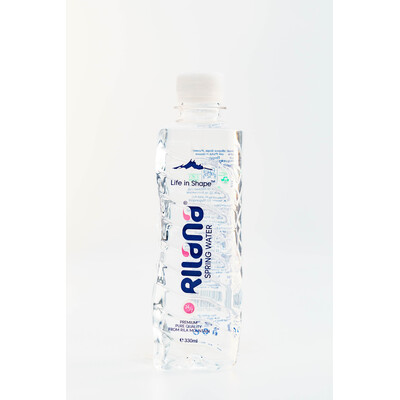 Spring water Rilana Premium 0.33l. PET