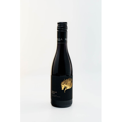 Червено вино Пино Ноар и Каберне Фран Салла 2022г. 0,375л. Салла Естейт