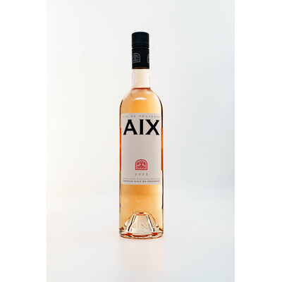 Rosе wine Aix Coteau d'Aix-en-Provence AOP 2022. 0.75 l. France
