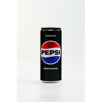 Soft drink Pepsi Zero can