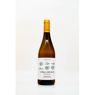 Бяло вино Албариньо Корал Риас Баишас Д.О Пазо до Мар, Галисия  Испания
