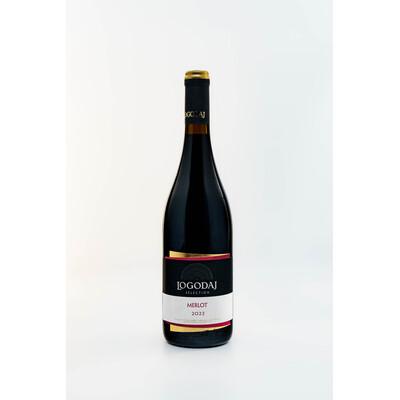 Red wine Merlot Selection Logodaj
