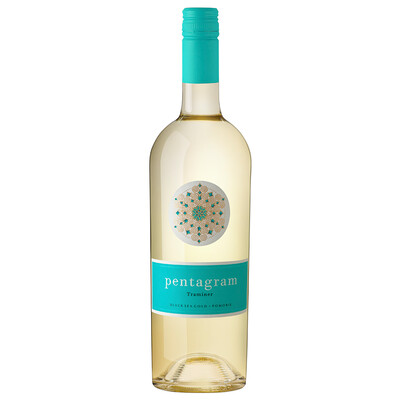 Бяло вино Траминер Пентаграм 2022г. 0,75л. Поморие