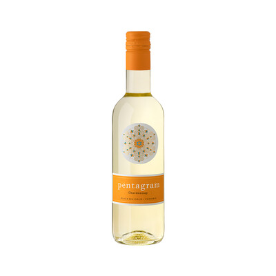 Бяло вино Шардоне Пентаграм 2021г. 0,375л. Поморие