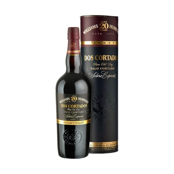 Шери Дос Кортадос Реър Олд Драй Пало Кортадо Солера Еспешъл 20г. 0,50л. Тубус Уилямс & Хамбърт, Херес, Испания