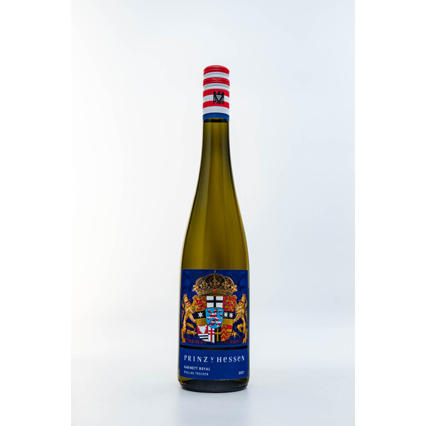 white wine Riesling Troken Kabinet Royal 2021 0.75 l. Prince von Hesse ~ Germany
