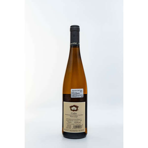 White wine Pinot Grigio Friuli Colli Orientali DOC 2022. 0.75 l. Livio Feluga
