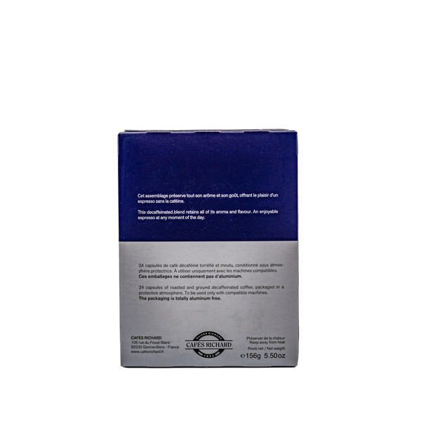 Coffee Capsules Decaf Richar No. 6 (24 pcs. in a box)
