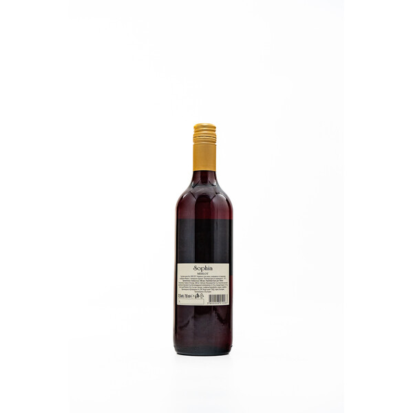 Red wine Sofia Merlot 0.75l. Carnobat