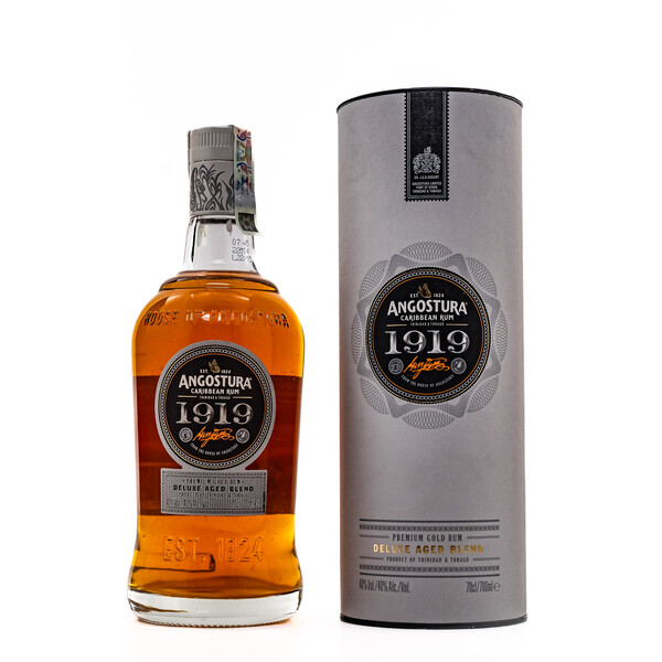Rum Angostura Deluxe Age Blend 1919 0.70l. Tubus Trinidad and Tobago