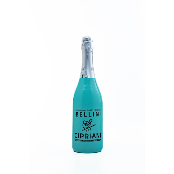 cocktail with Prosecco and white peach Bellini Cipriani 0,75l.