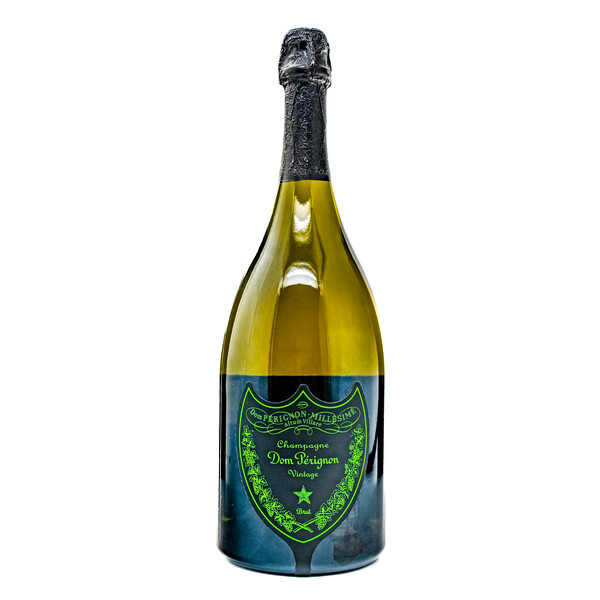 Champagne Dom Perignon 2010.  No Box - Luminous Label