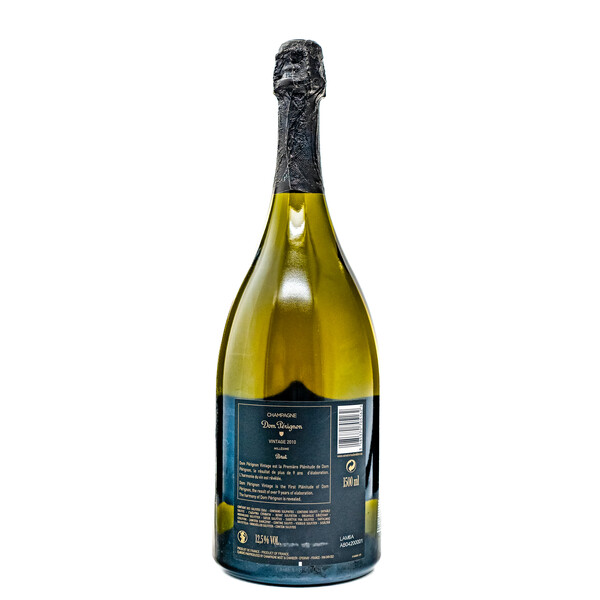 Champagne Dom Perignon 2010.  No Box - Luminous Label
