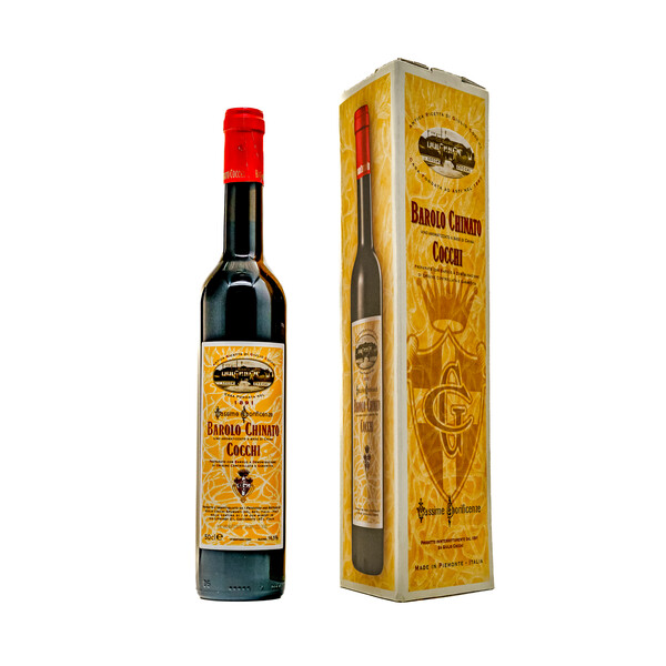 Flavored wine Barolo Kinato 0.50 l. Cocci Box, Piedmont ~ Italy*16.5%