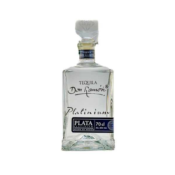 Tequila Don Ramon Platinum Plata Corte Diamante 0.70l. Box Jalisco ~ Mexico * 35% alc.s-e NB 2022