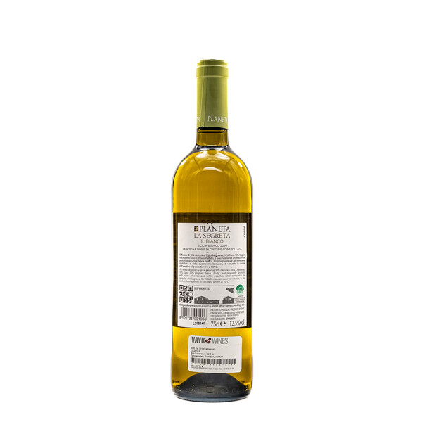 White wine La Segreta Sicily DOC 2020