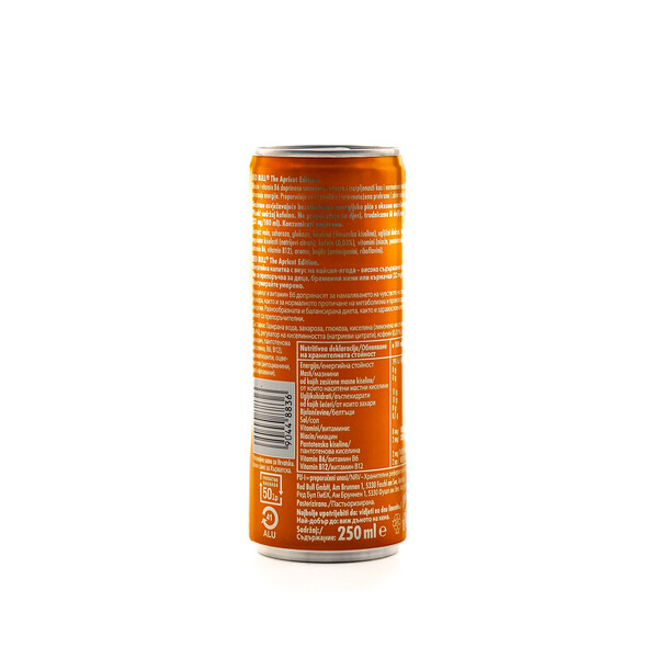 Energy Drink Red Bull Apricot and Strawberry