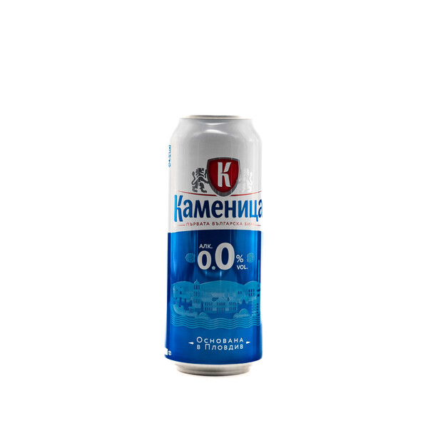 Non-alcoholic beer Kamenitsa, Can