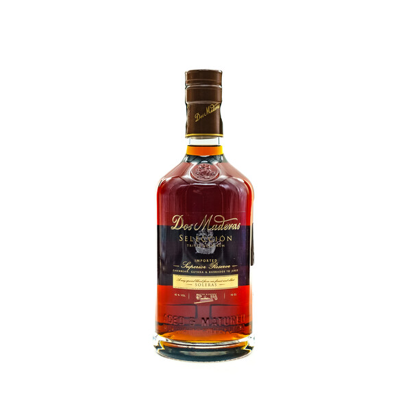 Rum Dos Maderas Selesion Superior Reserve Triple Aged Soleras + 2 Glasses Caribbean