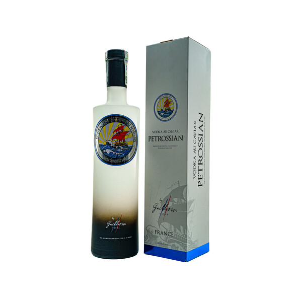 Vodka Guillotin with Petrosyan caviar