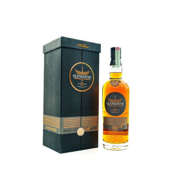 Highland Single Malt Scotch Whiskey Glengoyne 21yr.