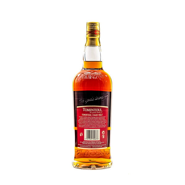 Speyside Single Malt Scotch Whiskey Tomintoul Cigar Malt Oloroso Sherry Cask Matured