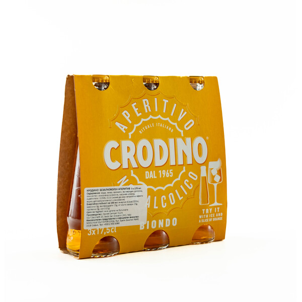 Crodino 1965 Aperitivo  3 x 0,175 L