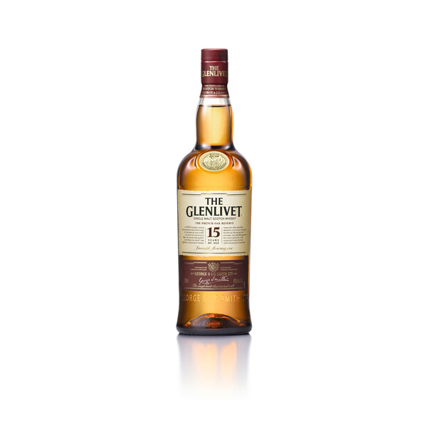 Single Malt Glenlivet 15 Year Old French Oak Reserve
