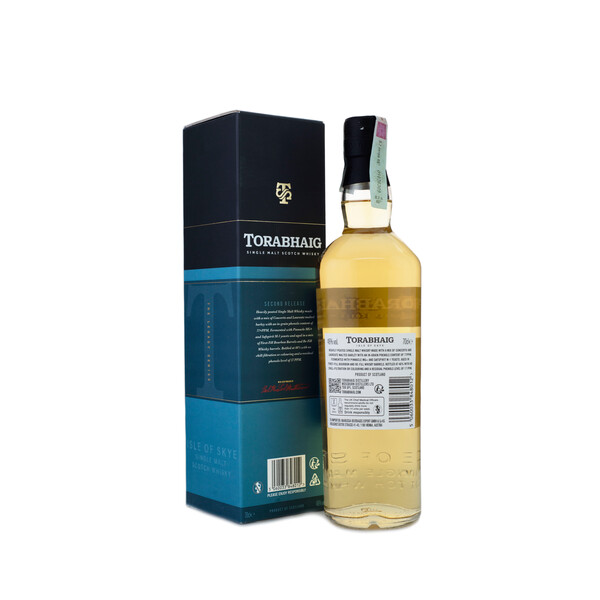 Isle of Skye Single Malt Scotch Whiskey Torabhaig Alt Gleann The Legacy Series Peated  77+ PPM - box