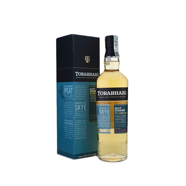 Isle of Skye Single Malt Scotch Whiskey Torabhaig Alt Gleann The Legacy Series Peated  77+ PPM - box
