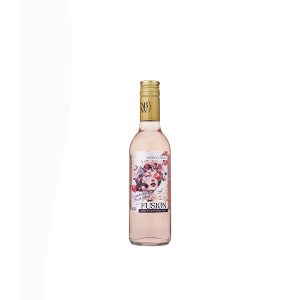 Wine mix Fusion with fruit juice Strawberry and Blackberry