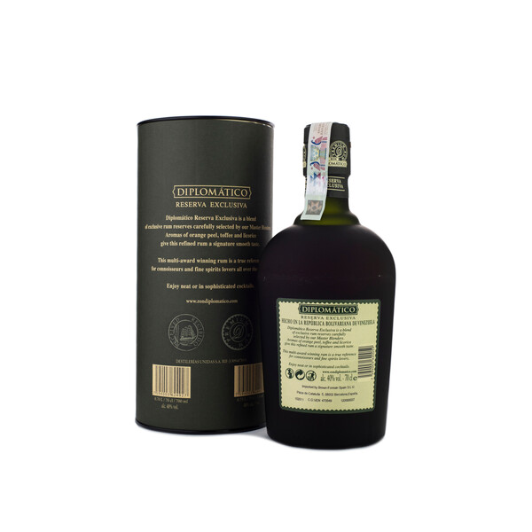Rum Diplomatico Antiguo Reserva Exclusive tube