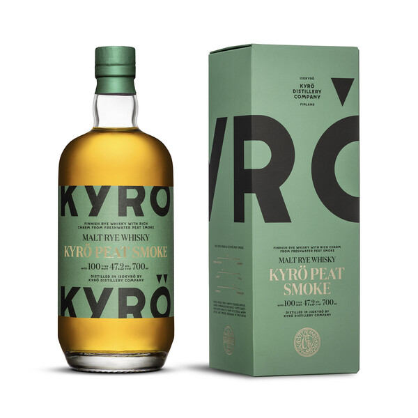 Финландско Малц Рай Уиски Кюро Молт Пийт Смоук кутия