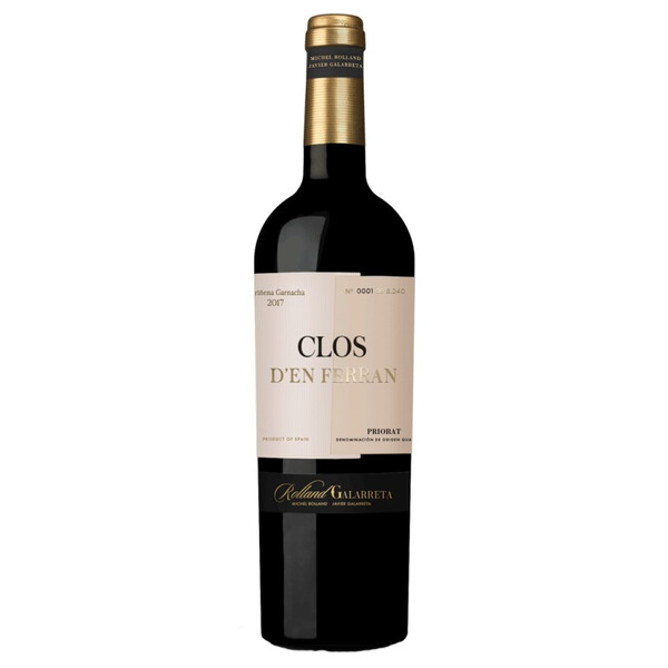 red wine Clos d'en Ferran 2017
