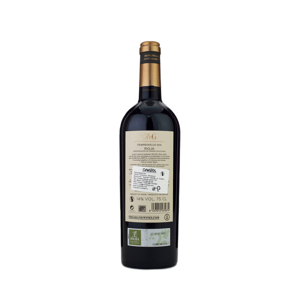 red wine Tempranillo Michel Rolland & Galarreta 'R&G' DOC 2014