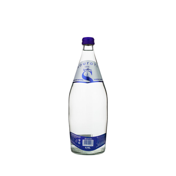 Sparkling natural mineral water Souroti