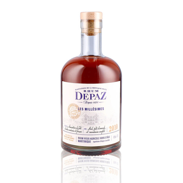 Rum Vieux DEPAZ Millésime 2010 BOX