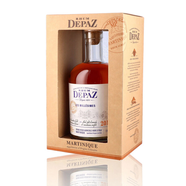 Rum Vieux DEPAZ Millésime 2010 BOX
