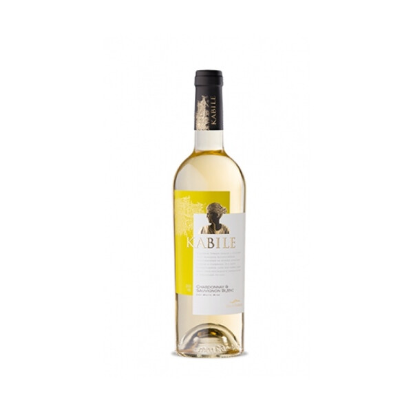 White wine Chardonnay and Sauvignon Blanc Cabille 2023. 0.75 l. Villa Yambol