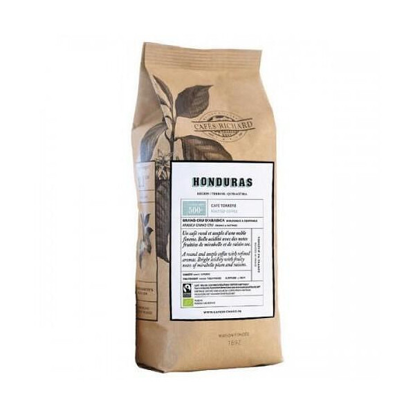 Roasted Coffee Beans Honduras Cafes Richard