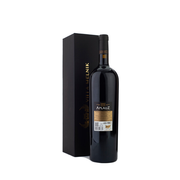 red wine Melnik 55 Single Barrel Premium Reserve Aplauz 2019