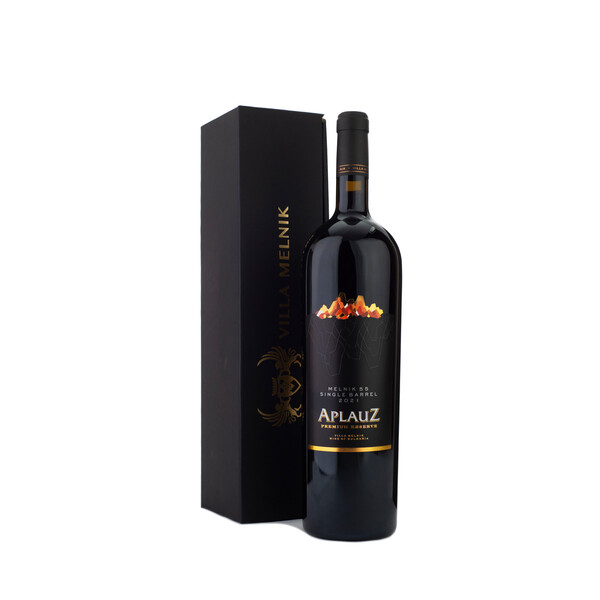 red wine Melnik 55 Single Barrel Premium Reserve Aplauz 2019
