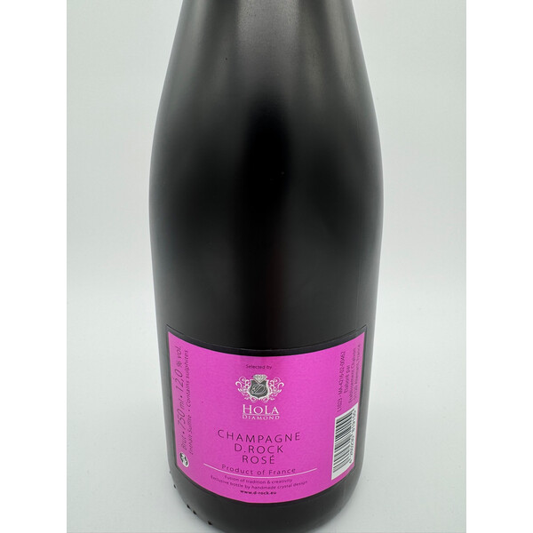 Champagne D.Rock Rose Brut