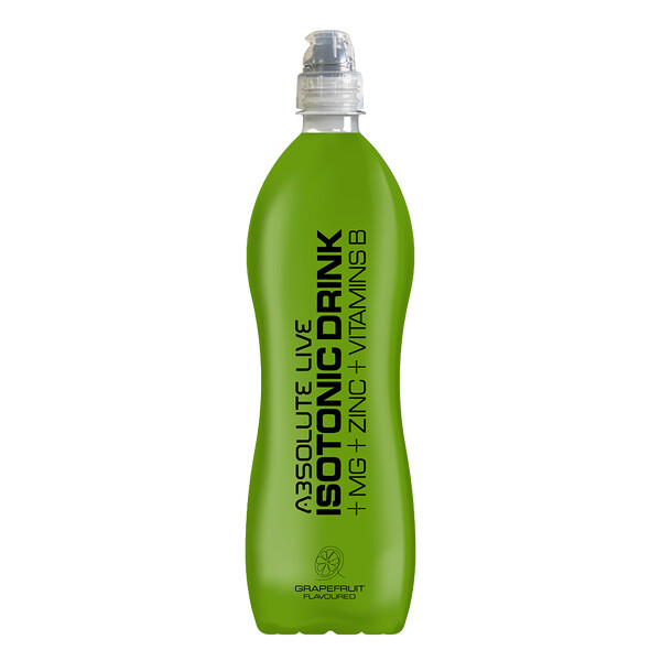 Absosulte live ISOTONIC DRINK Blood Grapefruit + Mg + Zinc + Vitamins B