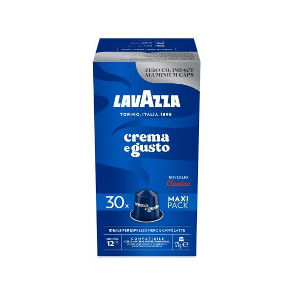 Crema e Gusto Risveglio Classico Maxi Pack NESPRESSO Lavazza (30 individually wrapped capsules)
